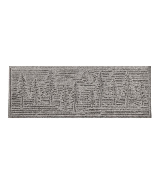 Everyspace Recycled Waterhog Wide Doormat, Pine Trees | L.L.Bean Recommended