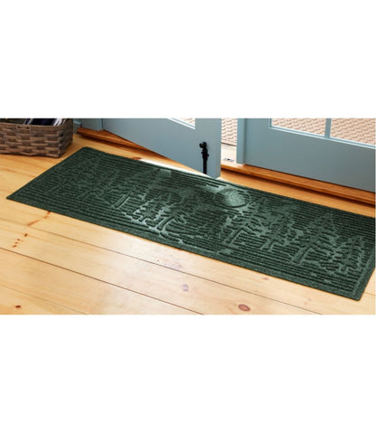 Everyspace Recycled Waterhog Wide Doormat, Pine Trees | L.L.Bean Recommended