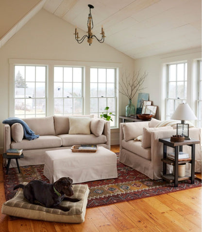 Double Border Wool Hooked Rug, Sienna Multi | L.L.Bean Exclusive