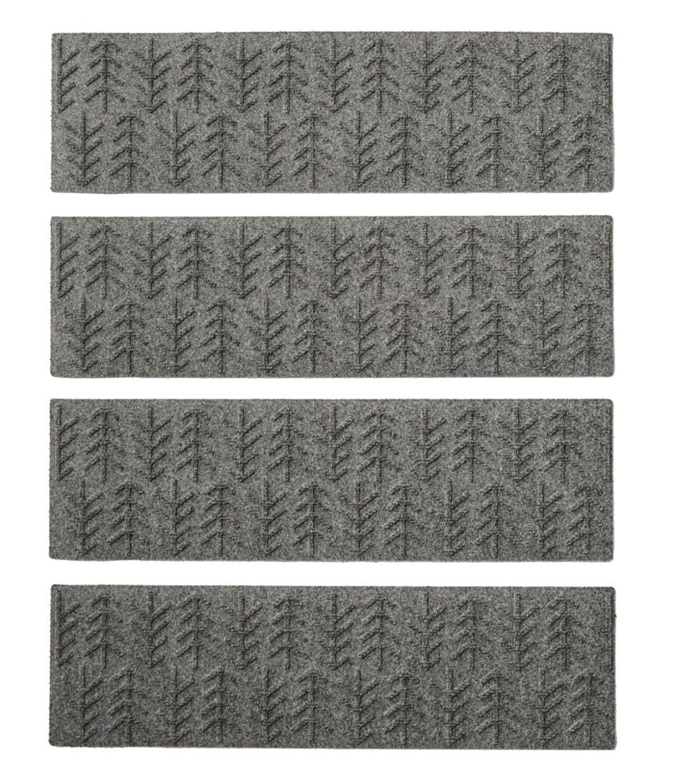 Everyspace Recycled Waterhog Mat, Stair Treads, Set of Four, Trees | L.L.Bean Classic