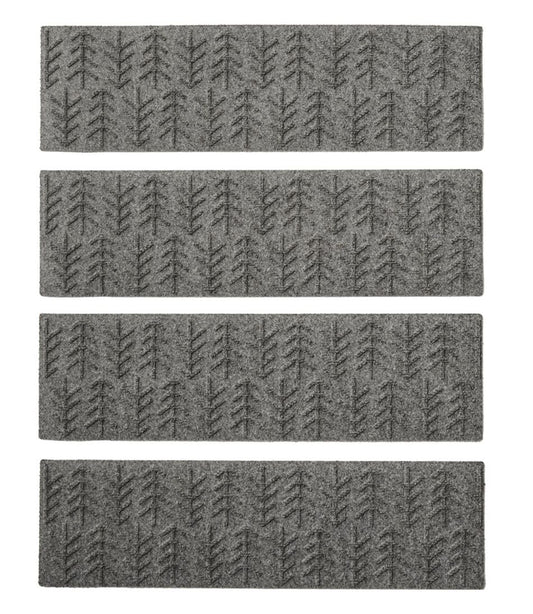 Everyspace Recycled Waterhog Mat, Stair Treads, Set of Four, Trees | L.L.Bean Classic