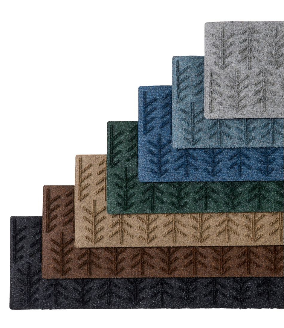 Everyspace Recycled Waterhog Mat, Stair Treads, Set of Four, Trees | L.L.Bean Classic
