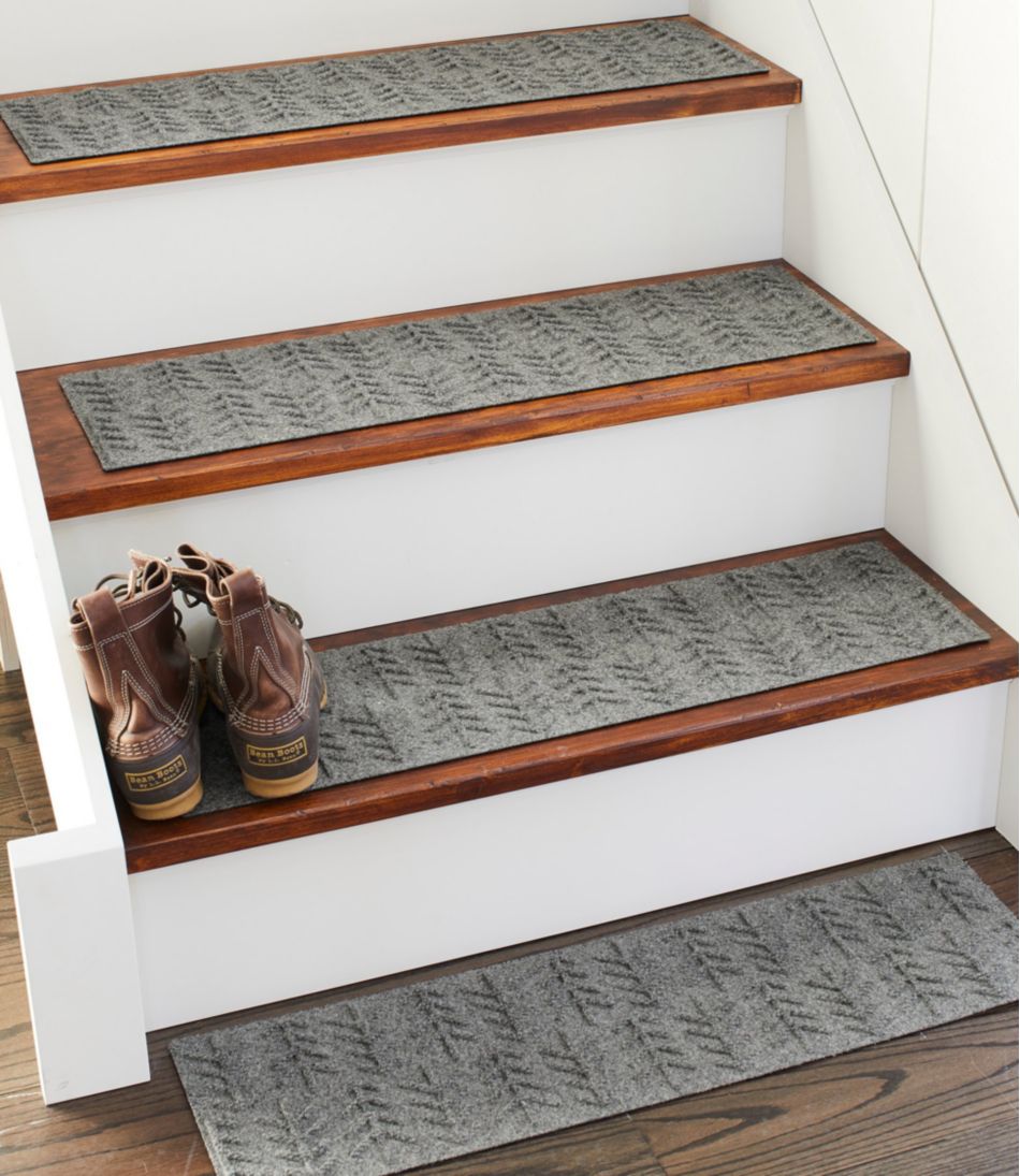 Everyspace Recycled Waterhog Mat, Stair Treads, Set of Four, Trees | L.L.Bean Classic