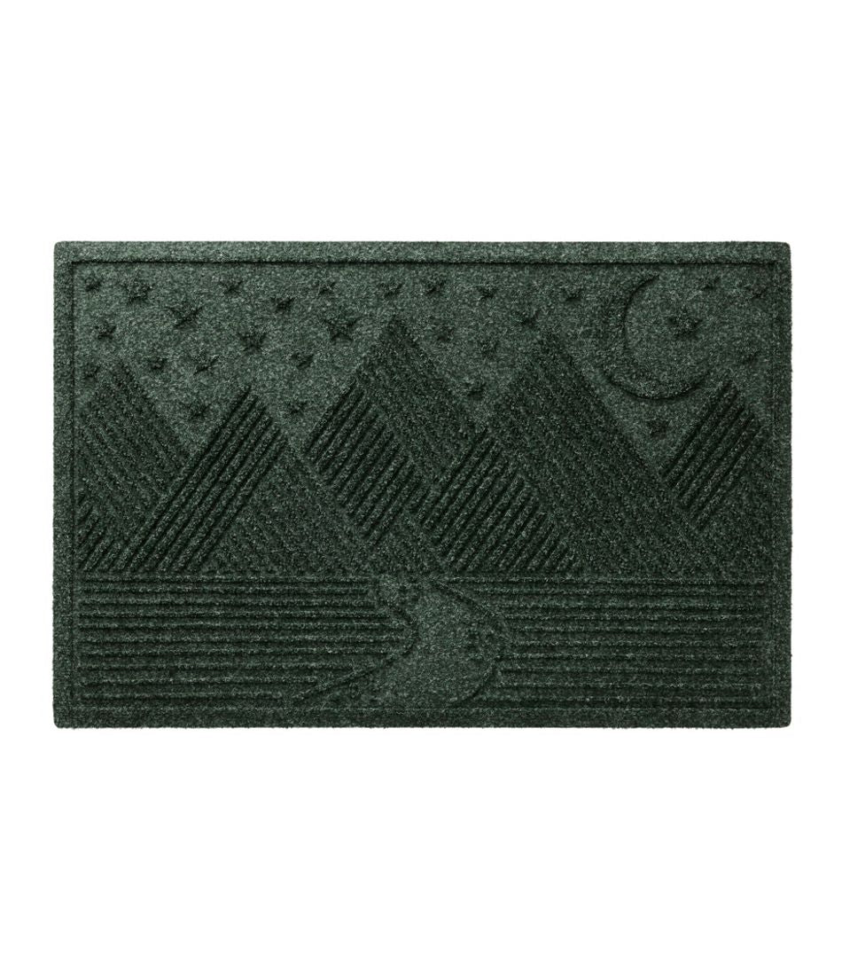 Everyspace Recycled Waterhog Doormat, Twilight Mountain Range | L.L.Bean Value