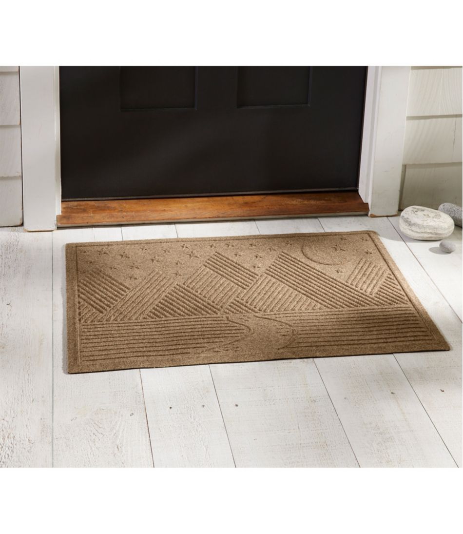Everyspace Recycled Waterhog Doormat, Twilight Mountain Range | L.L.Bean Value