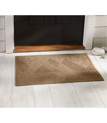 Everyspace Recycled Waterhog Doormat, Twilight Mountain Range | L.L.Bean Value
