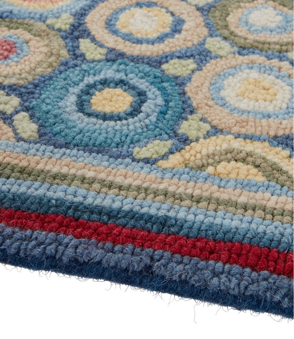 Bean's Wool Hooked Runner, Coins | L.L.Bean Great Value
