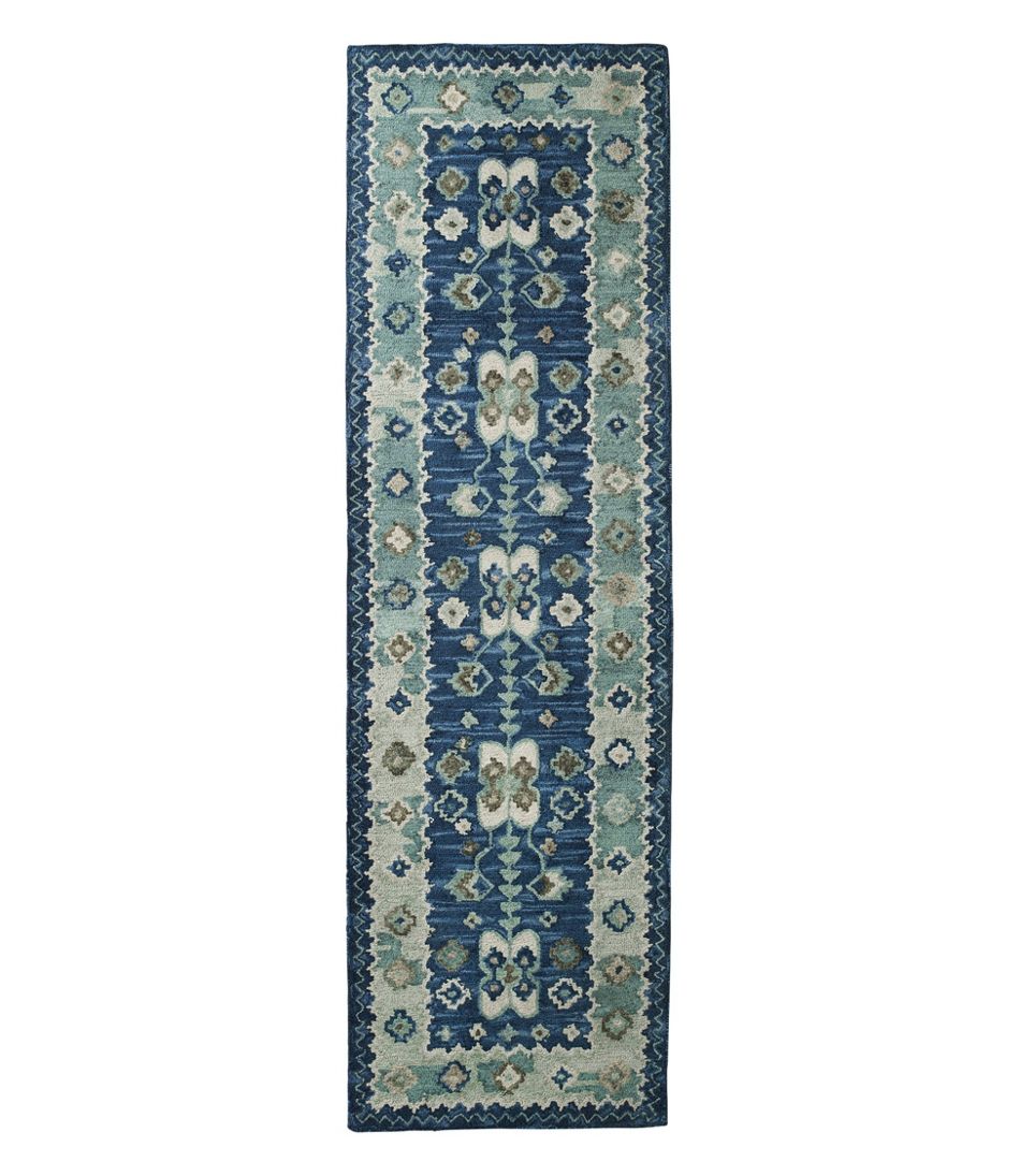 Double Border Wool Hooked Runner | L.L.Bean Latest