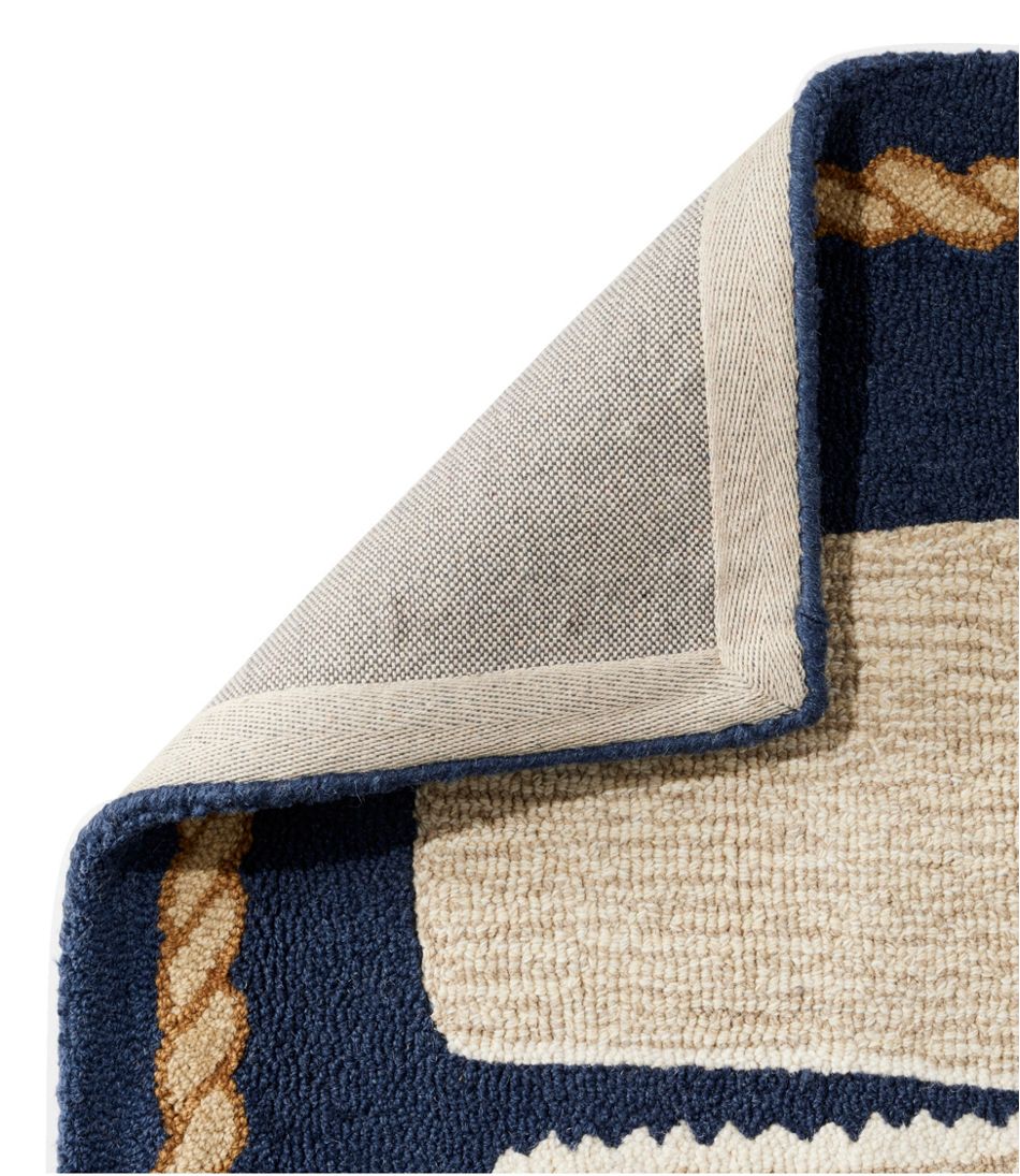 Wool Hooked Novelty Runner, Whale | L.L.Bean Best Seller