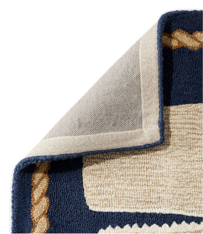Wool Hooked Novelty Runner, Whale | L.L.Bean Best Seller