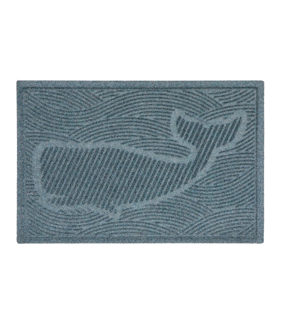 Everyspace Recycled Waterhog Doormat, Swimming Whale | L.L.Bean Essential