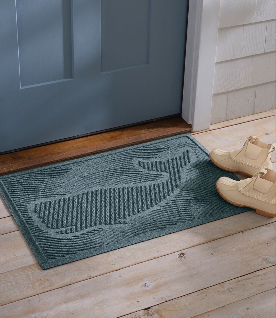 Everyspace Recycled Waterhog Doormat, Swimming Whale | L.L.Bean Essential