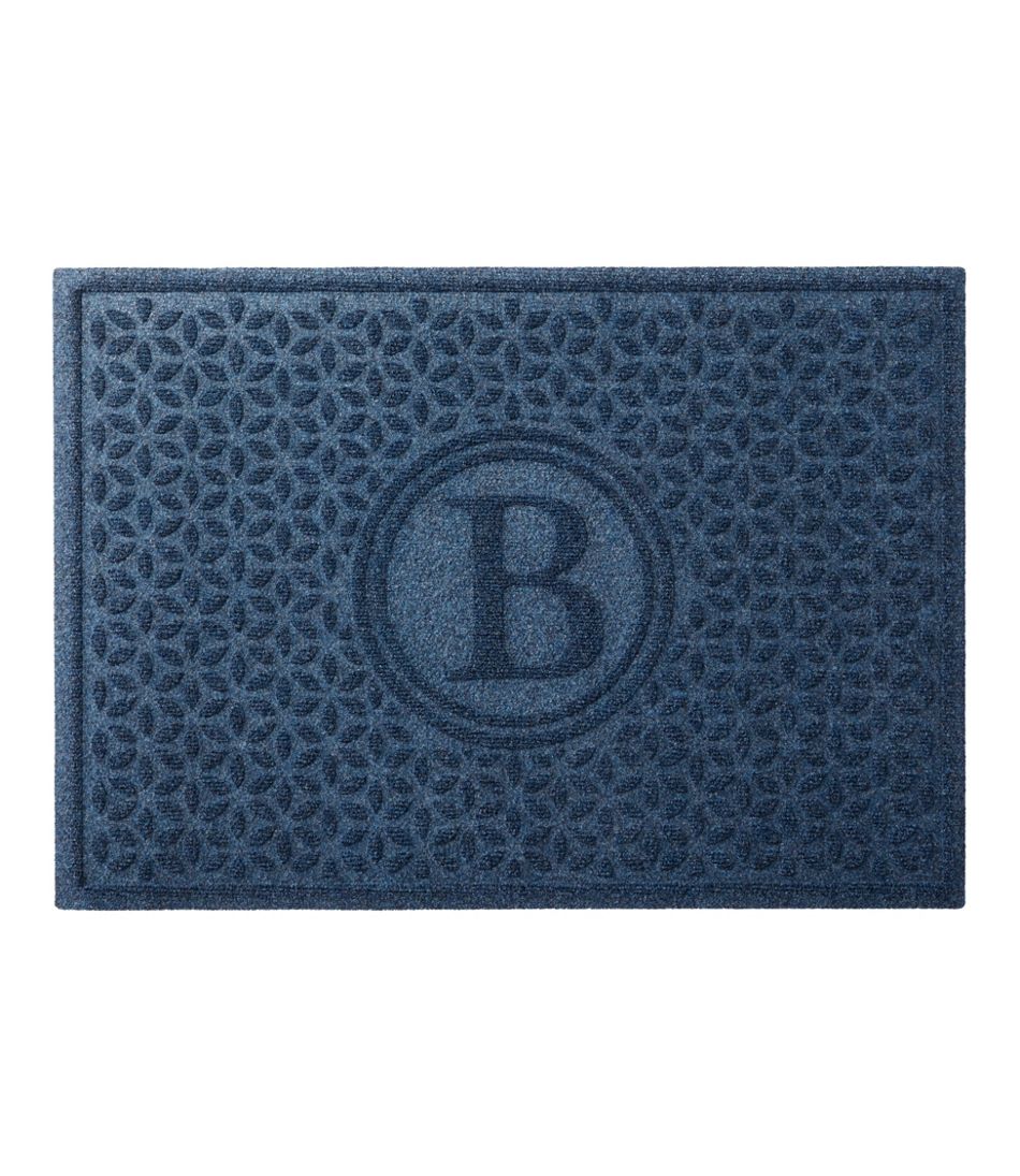 Heavyweight Recycled Waterhog Doormat, Blooming Circles, Personalized | L.L.Bean Featured