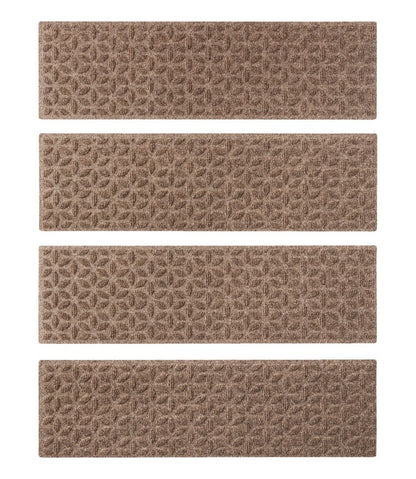 Heavyweight Waterhog Mat, Stair Treads, Set of Four, Blooming Circles | L.L.Bean Best Seller