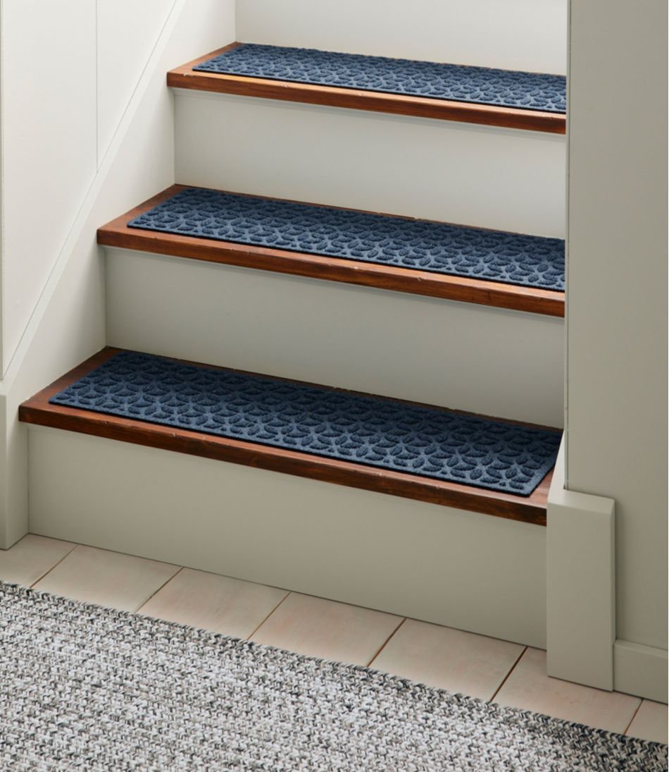 Heavyweight Waterhog Mat, Stair Treads, Set of Four, Blooming Circles | L.L.Bean Best Seller