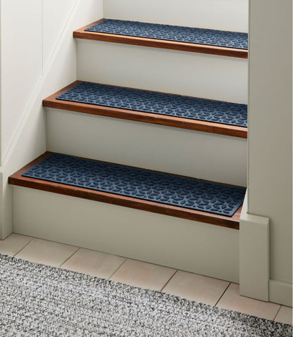 Heavyweight Waterhog Mat, Stair Treads, Set of Four, Blooming Circles | L.L.Bean Best Seller