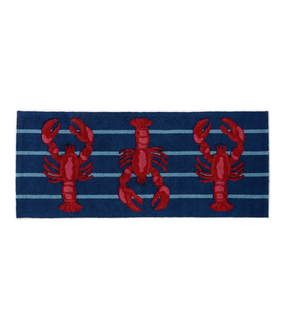 Indoor/Outdoor Vacationland Runner, Lobsters | L.L.Bean Exclusive