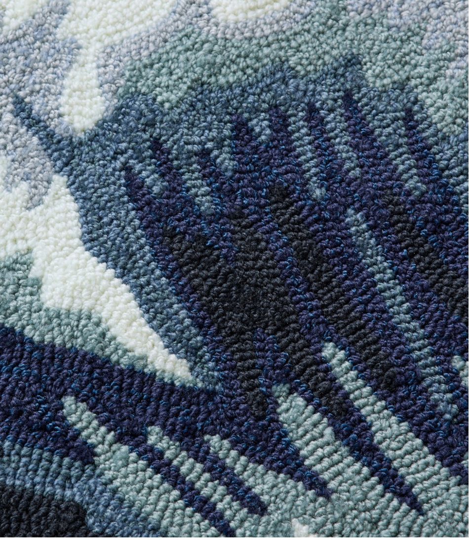 Indoor/Outdoor Vacationland Runner, Ocean Waves | L.L.Bean Signature