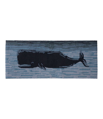 Indoor/Outdoor Vacationland Runner, Coastal Whale | L.L.Bean Classic