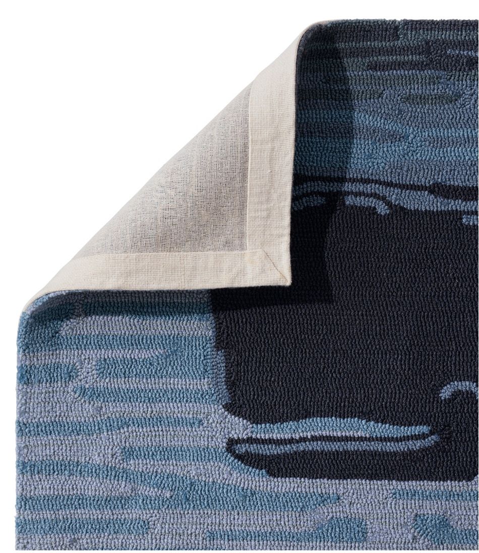 Indoor/Outdoor Vacationland Runner, Coastal Whale | L.L.Bean Classic