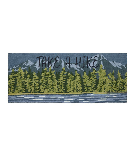 Indoor/Outdoor Vacationland Runner, Lakeside Mountain Scene | L.L.Bean Popular