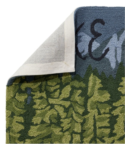 Indoor/Outdoor Vacationland Runner, Lakeside Mountain Scene | L.L.Bean Popular
