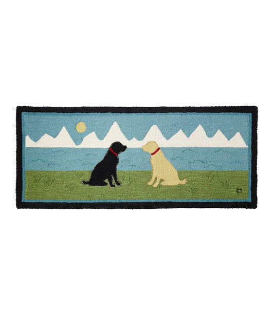 Wool Hooked Novelty Runner, Lakeside Labs | L.L.Bean Classic