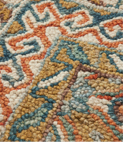 Bordered Medallion Wool Tufted Rug | L.L.Bean Essential