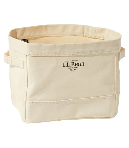 Canvas Storage Tote, Rectangular | L.L.Bean Everyday