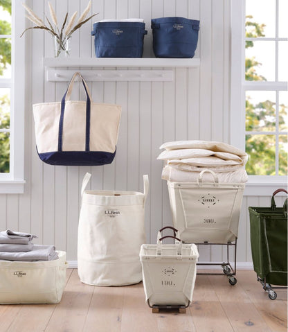 Canvas Storage Tote, Rectangular | L.L.Bean Everyday