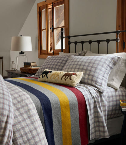 Wool Hooked Throw Pillow, Lab Trio, 8" x 24" | L.L.Bean Latest