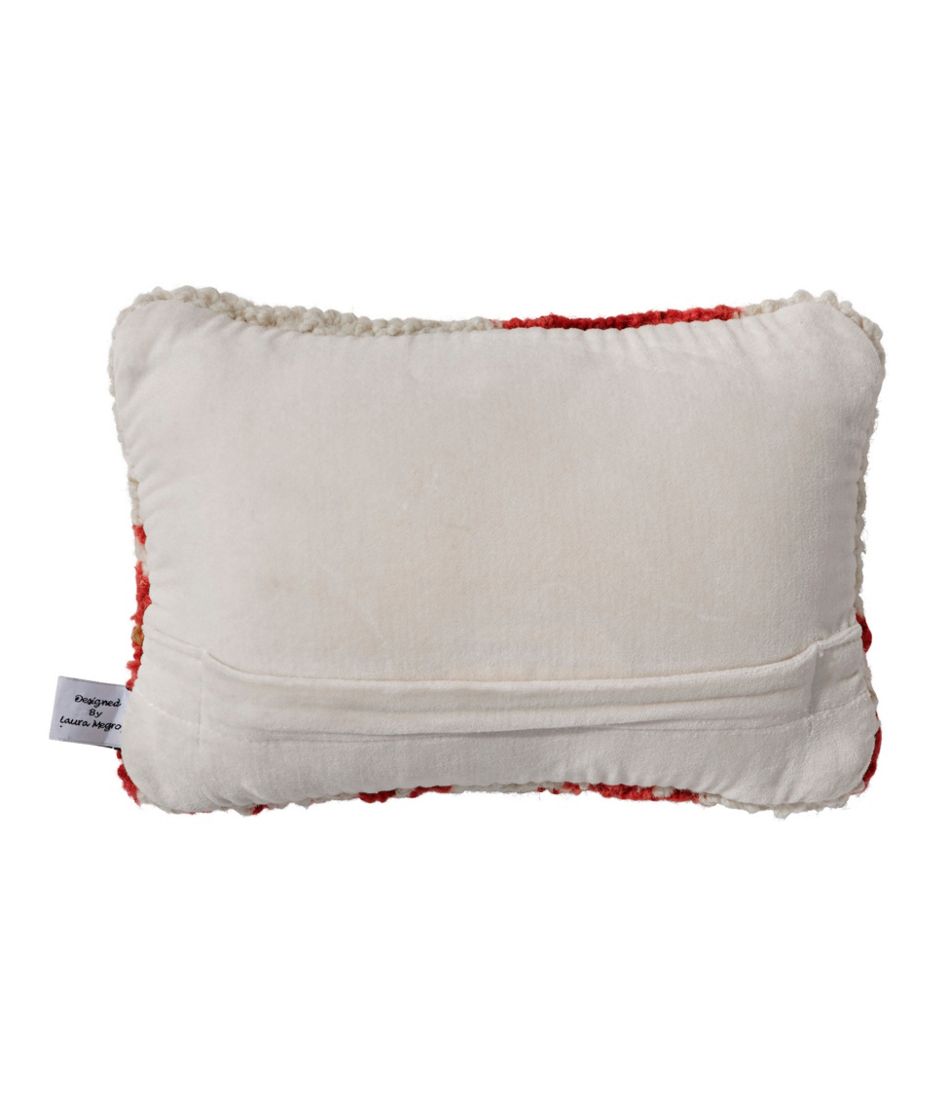 Wool Hooked Throw Pillow, Lobster, 8" x 12" | L.L.Bean Popular