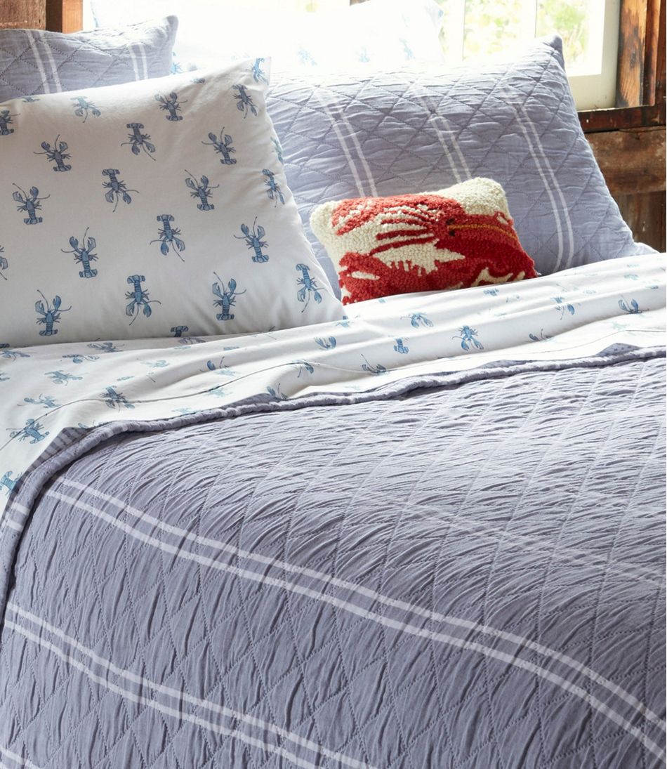 Wool Hooked Throw Pillow, Lobster, 8" x 12" | L.L.Bean Popular