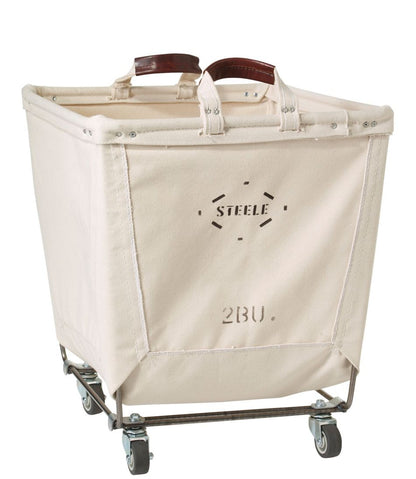 Steele Two Bushel Small Carry Basket with Casters | L.L.Bean Recommended