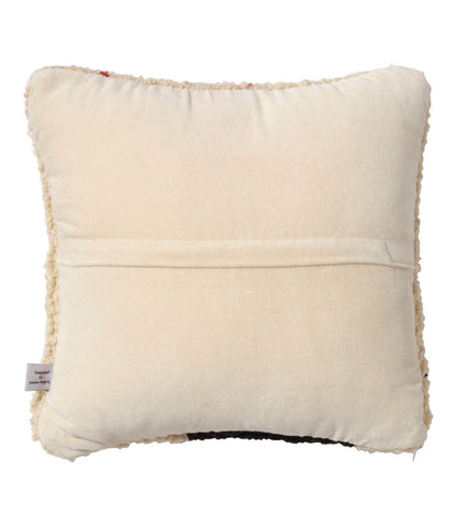 Wool Hooked Throw Pillow, Snowflake Black Lab, 14" x 14" | L.L.Bean Classic