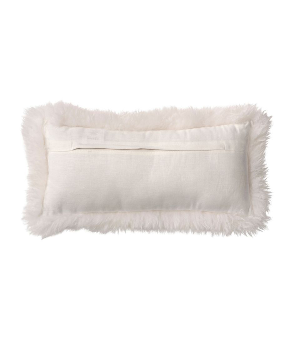 Sheepskin Throw Pillow, 11" x 22" | L.L.Bean Everyday