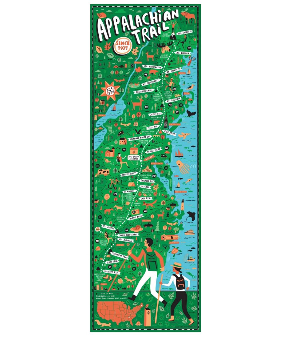 Appalachian Trail Puzzle, 750 Pieces | L.L.Bean Recommended