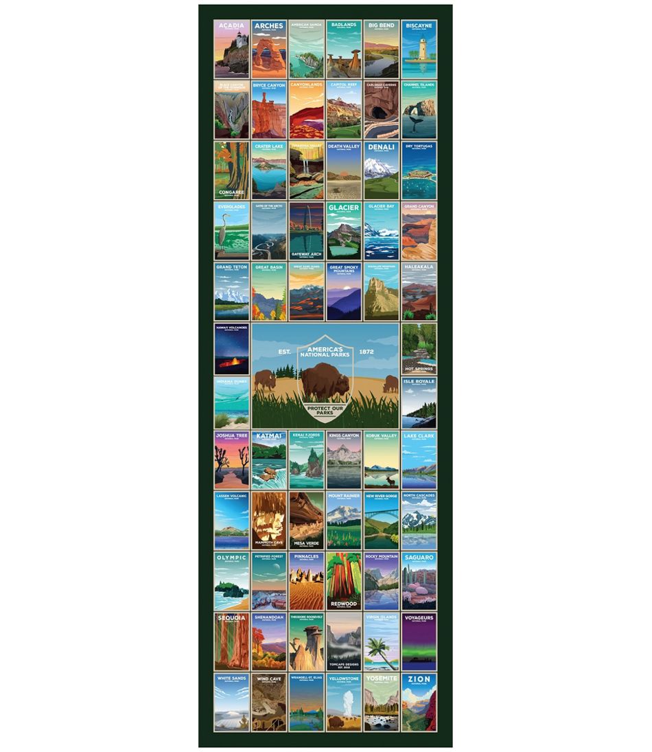 America's National Park Puzzle, 750 Pieces | L.L.Bean Signature