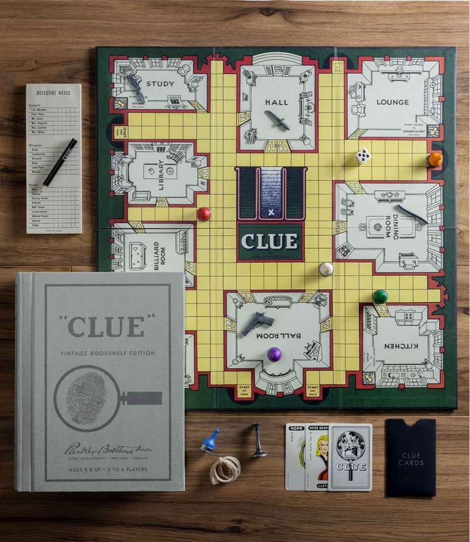 Clue Vintage Bookshelf Game | L.L.Bean Classic