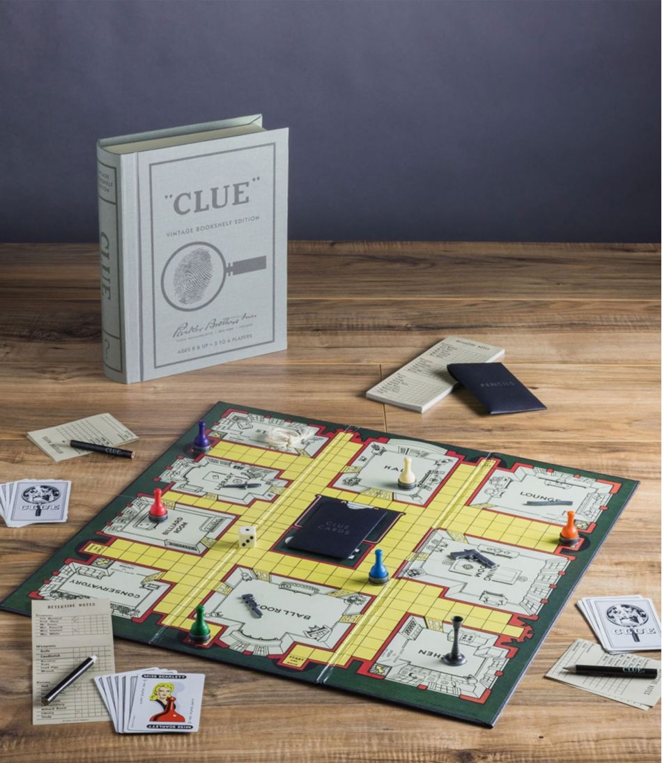 Clue Vintage Bookshelf Game | L.L.Bean Classic