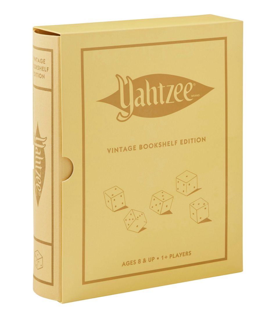 Yahtzee Vintage Bookshelf Game | L.L.Bean Everyday