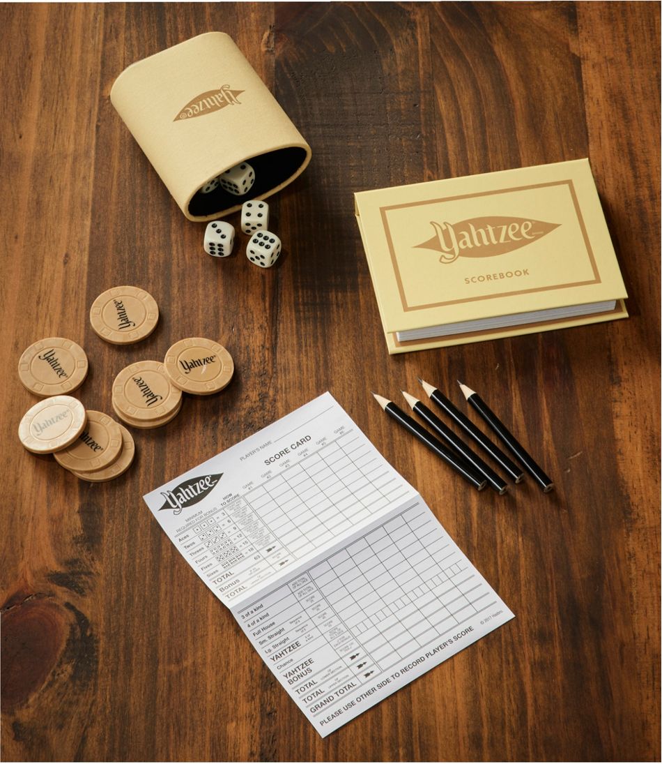 Yahtzee Vintage Bookshelf Game | L.L.Bean Everyday