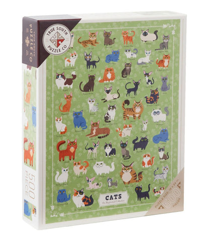 Illustrated Cats Puzzle, 500 Pieces | L.L.Bean Latest