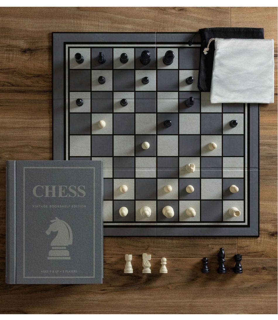 Chess Vintage Bookshelf Game | L.L.Bean Best Seller
