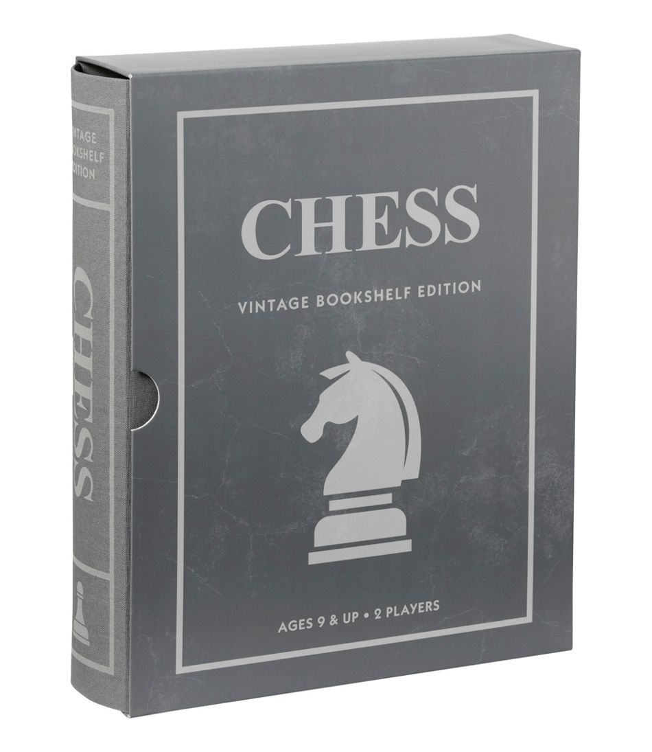 Chess Vintage Bookshelf Game | L.L.Bean Best Seller