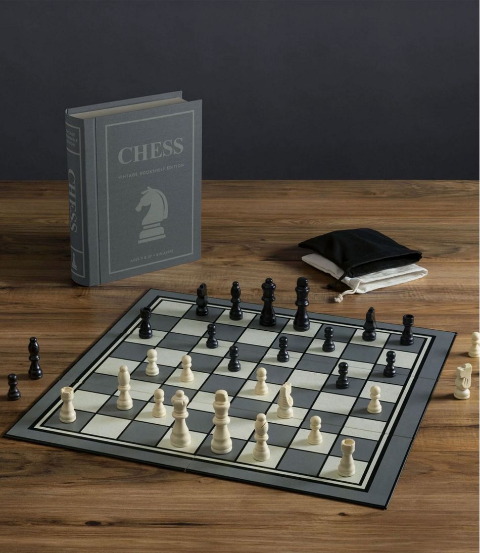 Chess Vintage Bookshelf Game | L.L.Bean Best Seller