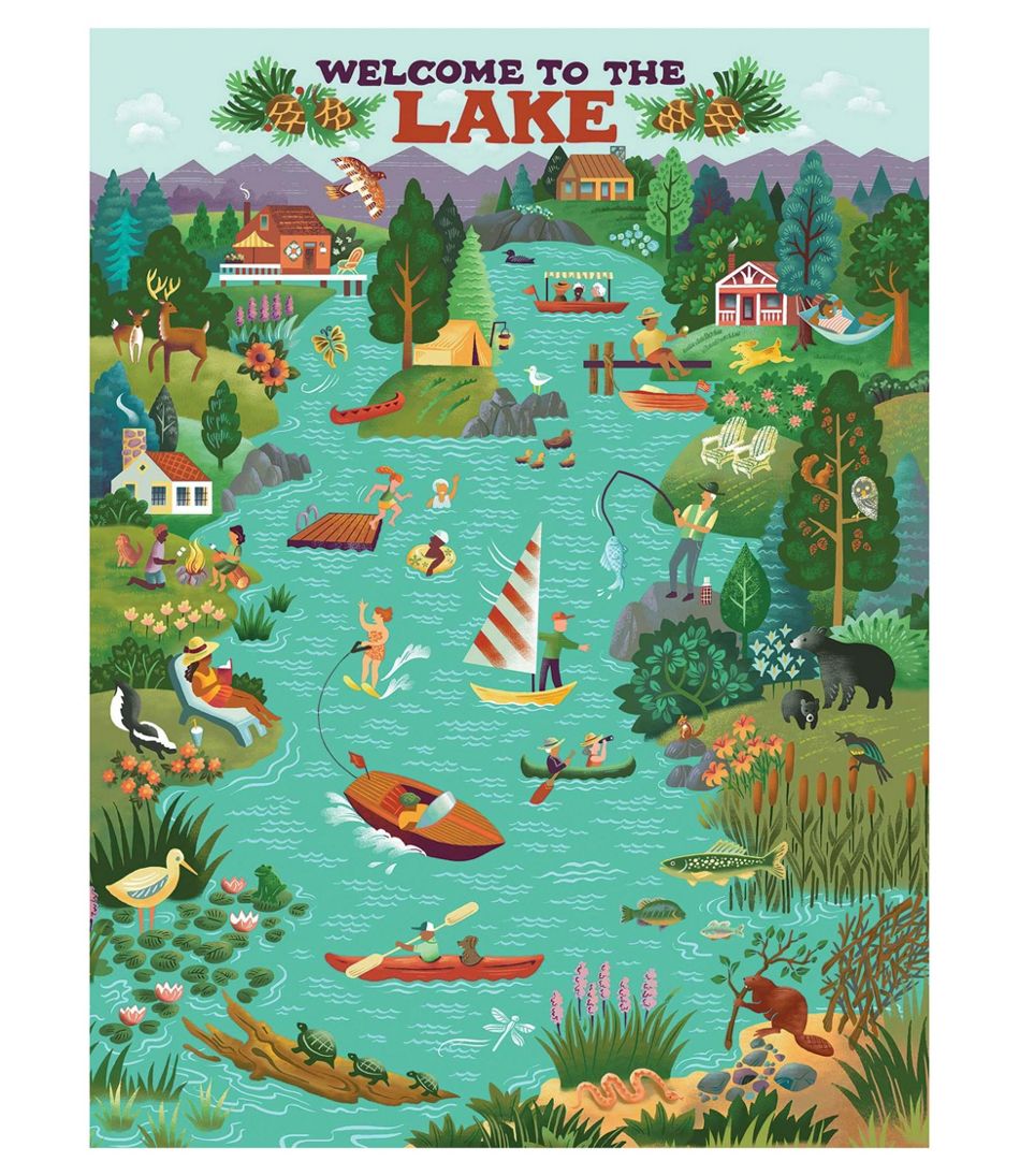 Lake Living Puzzle, 500 Pieces | L.L.Bean Signature