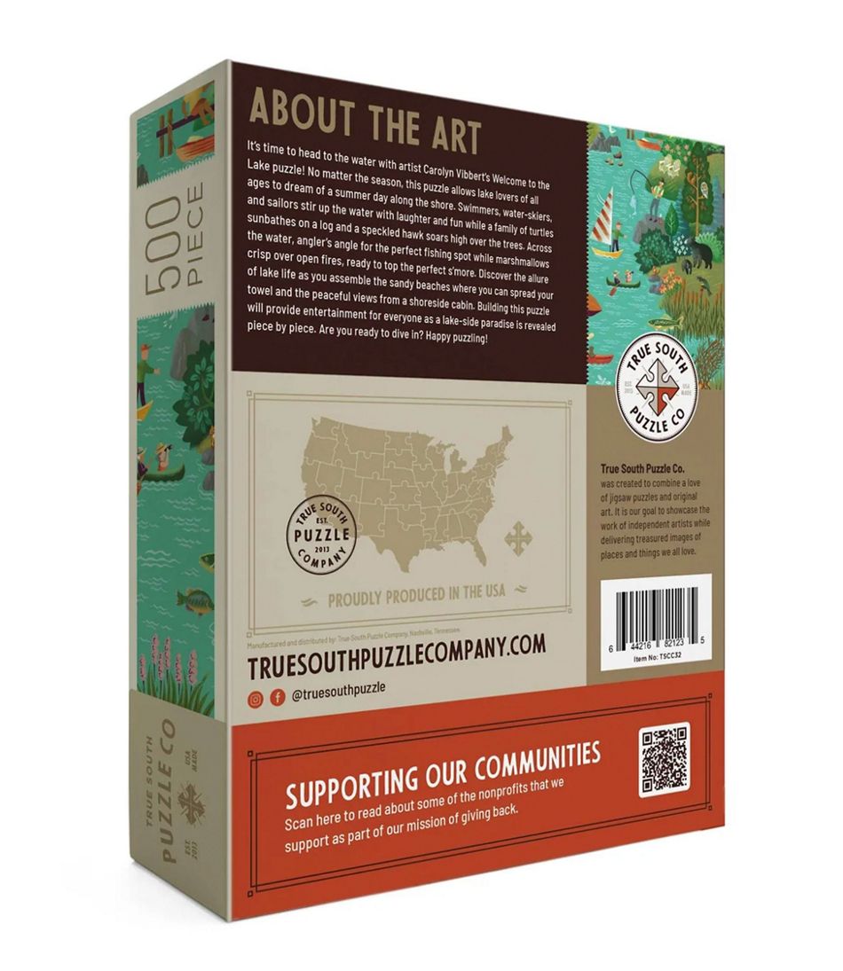 Lake Living Puzzle, 500 Pieces | L.L.Bean Signature