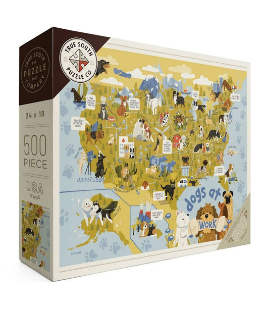 Dogs at Work Puzzle, 500 Pieces | L.L.Bean Everyday