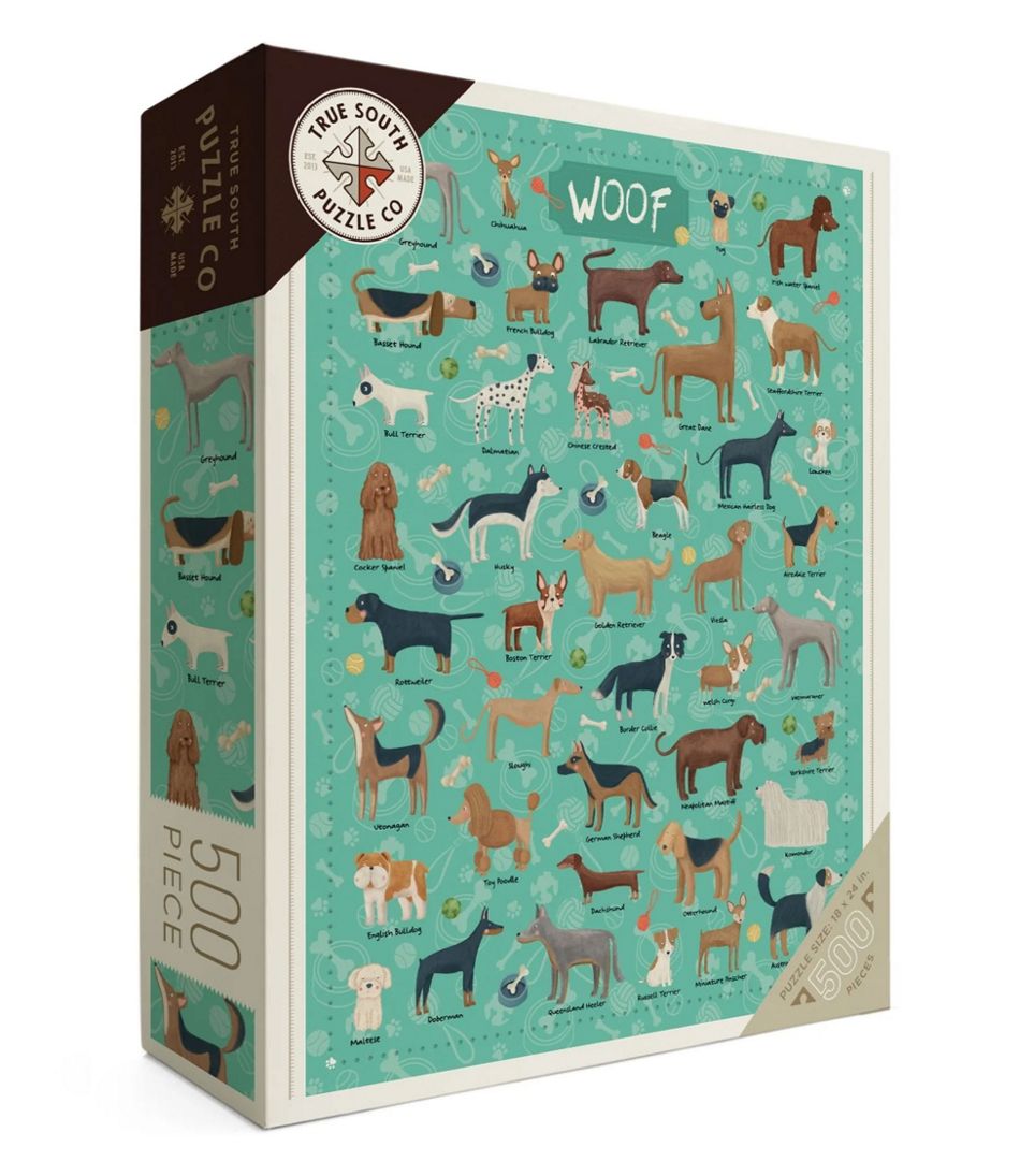 Woof Dogs Puzzle, 500 Pieces | L.L.Bean Value